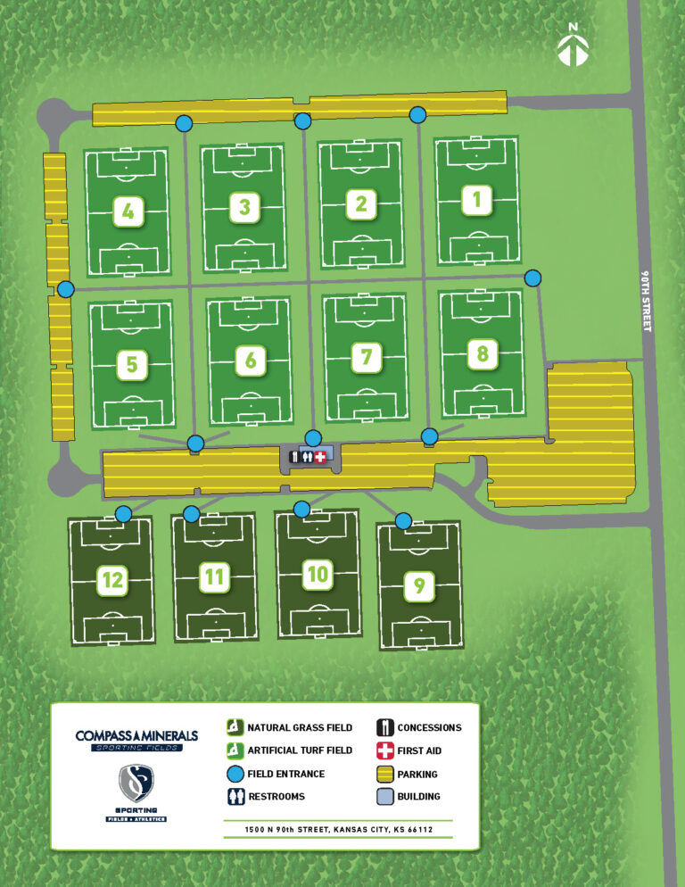 Compass Minerals Sporting Fields Sporting Fields + Athletics